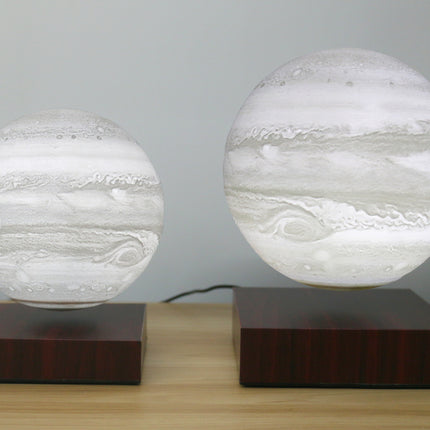 Levitating Earth Jupiter Lamp Magnetic Floating LED Night Light