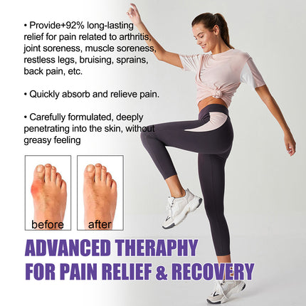 Joint Recovery Care Cream, Relieve Sedentary Lumbar Fatigue Muscle Joint Pain Body Care Cream