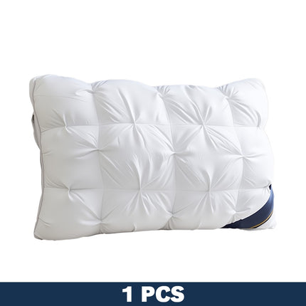 2pcs Adult Bed Pillows - Medium Support Neck & Back Suitable for Side/Back/Stomach Sleepers