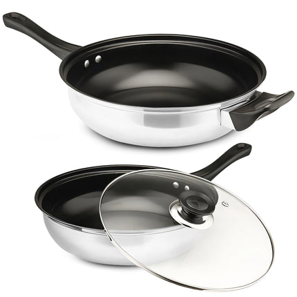 Set of Casseroles And Kitchen Accessories Homesmart, 11pcs, Compatible with Gas And Induction, High Quality