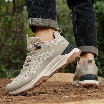 Men's All-Terrain Hiking, Running & Gym Shoes Traction, Breathable Low-Top Outdoor Sneakers