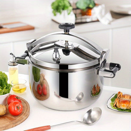 Stainless Steel High Quality Pressure Cooker with Rotating Lid & 5-Layer Safety System