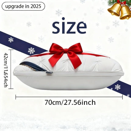Premium Hotel-Grade Bed Cushions - Made with 100% Polyester Fabric & Plush Down Substitute Filling