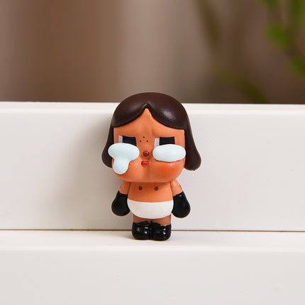 Standing and Crying Baby Series Cute Grain Modified Baby DIY Pendant Accessories Handmade Doll