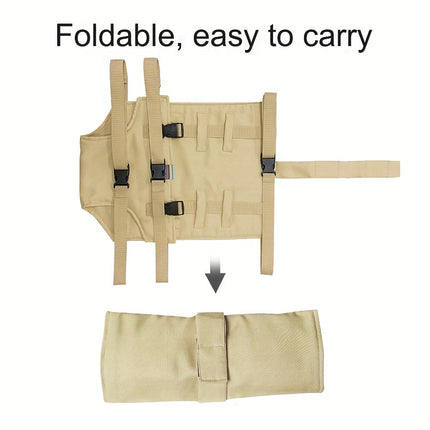 1pc Child Booster Seat Safety Belt, Portable Foldable and Washable with Harness Protector