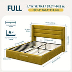 Channel-Linen-Olive Yellow / Full