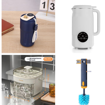 Smart Digital Thermal Bottle Portable Coffee Mug Stainless Steel Water Bottle In-Car Insulated Cup Keep Cold Vacuum Flasks 450ml