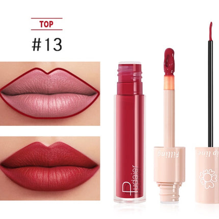 Pudaier Dual Lipstick Lip Gloss Liquid Lipstick