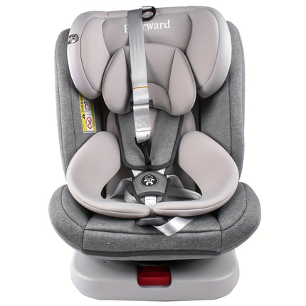 Farsaw 360° Rotating Car Seat Compatible for Group 0+/1/2/3 (9-36kg) - ISOFIX Installation