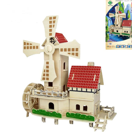 Wooden puzzle custom blocks