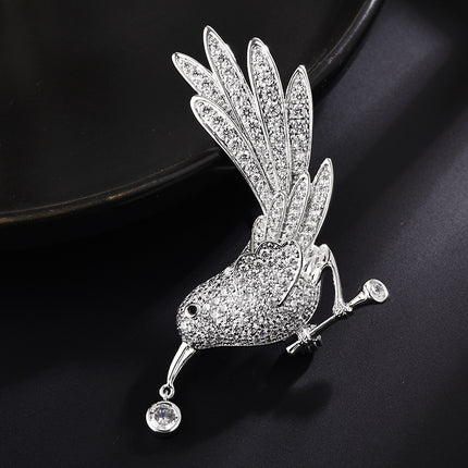 Bird brooch