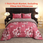 Red Floral Pattern / 90cm*150cm