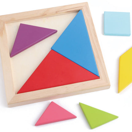 Color tangram educational toys