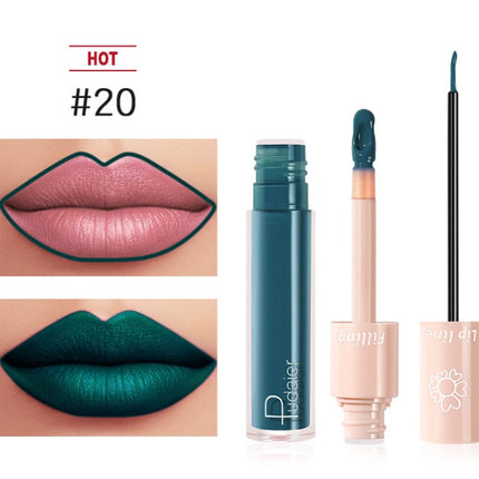 Pudaier Dual Lipstick Lip Gloss Liquid Lipstick