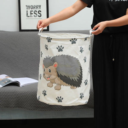 Large cartoon foldable Laundry Storage Basket Clothes Toy Organizer