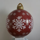Red Big Snowflake / 60cm