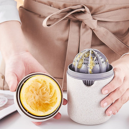 Portable Blender Orange Lemon Juicer Manually Wheat Straw Blender