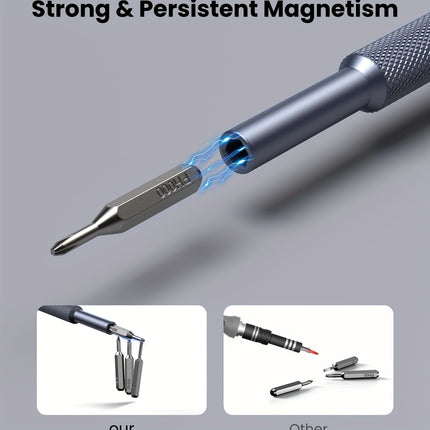 25-in-1 Small Precision Screwdriver Set, Professional Magnetic Mini Repair Tool Kit for Phone, Computer