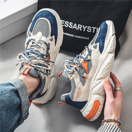 Men'S Shoes: Versatile Mesh Sneakers for Youth, Perfect for Sports And Casual Wear,