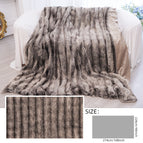 Vertical stripe khaki 90*108in extra large