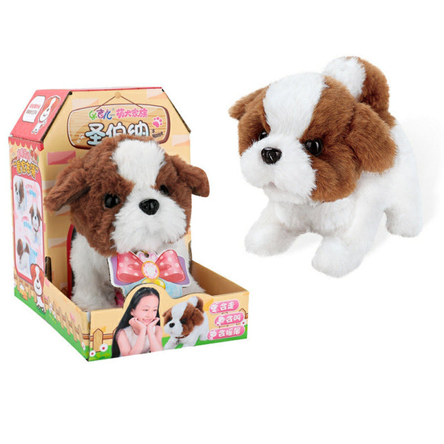 Plush puppies electric toy