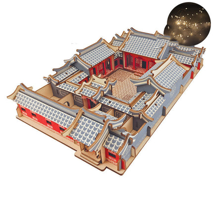 Hand assembled building blocks