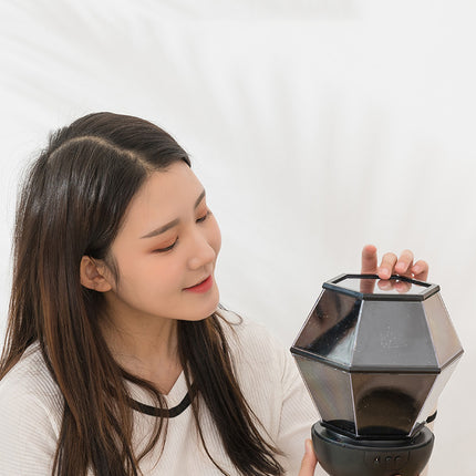 Children's rotating stars, dreamlike starlight night lights