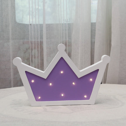 Nordic ins night light wall decoration crown light
