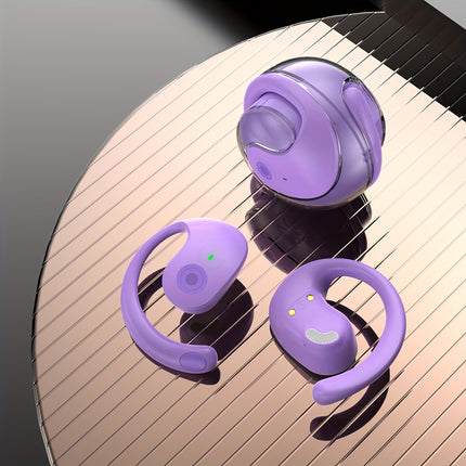 Wireless V5.3 Colorful True Wireless Stereo Earplugs, Ear-hanging Style, Touch Buttons,