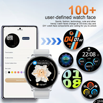 Smart Watch-3.86cm Display, Answer/Dial/Reject, Wireless Call, Outdoor Fitness Monitor,