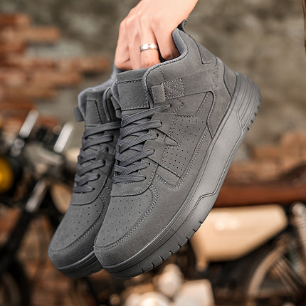 New Men'S Lace-Up High-Top Oversized Outdoor Versatile sneakers, Stylish, Lightweight,