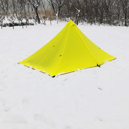 Portable camping pyramid tent single outdoor equipment camping supplies