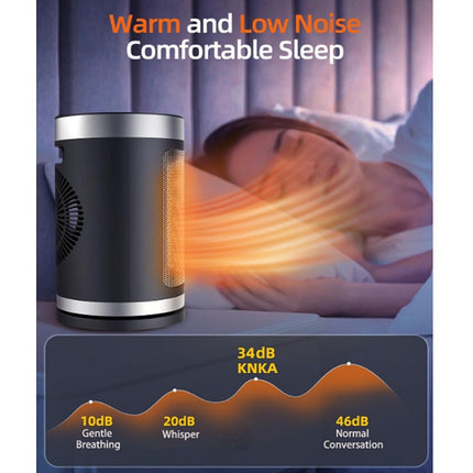 Heaters for Indoor Use, Portable Electric Heater with Thermostat