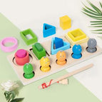 Colorful Four Piece Pillar Set
