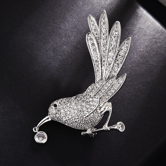 Bird brooch