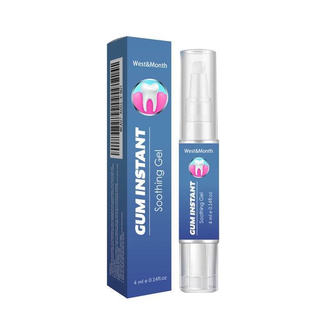 WestMonth Gum Instant Soothing Gel, Relieve Gums Swelling And Pain Clean Teeth Plaque Stains And Whiten Teeth Gel