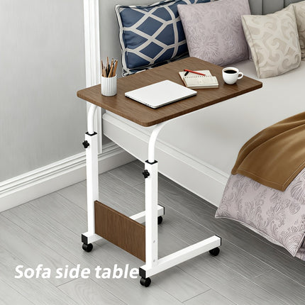 8 Colors Available - Heavy-Duty Adjustable Height & Tilt Top Nursing Table with Lockable Mobile Base