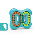 Square turquoise blue