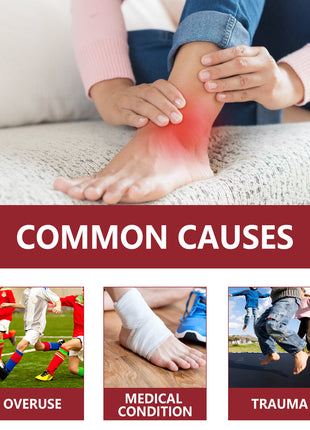 Heel Cooling Gel, Relieve Heel Tendon Pain Joint Cervical Fatigue Repair Gel