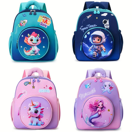 Girls' Cute Unicorn Backpack Suitable for Preschool, Kindergarten