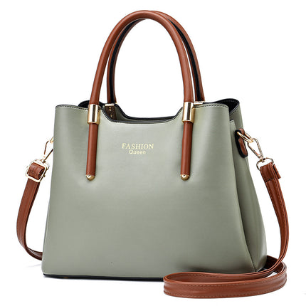 Shoulder Bag Crossbody Bag - Women's Top Handle Bag Large Capacity Letter Graphic