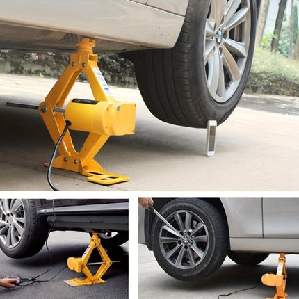 Car Electric Jack, 2 Ton 12 Volt Car Portable Jack, Lift Tire Wheel Repair Replacement Kit