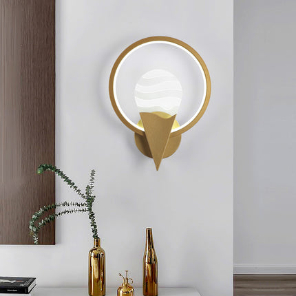 Modern Led Corridor Aisle Hallway Lamp Bedroom Bedside Wall Lamp