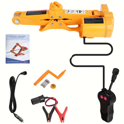 2 Ton 12V Car Electric Lifting Jack Portable Save-Labour Floor Jacks for Fast Changing Tires