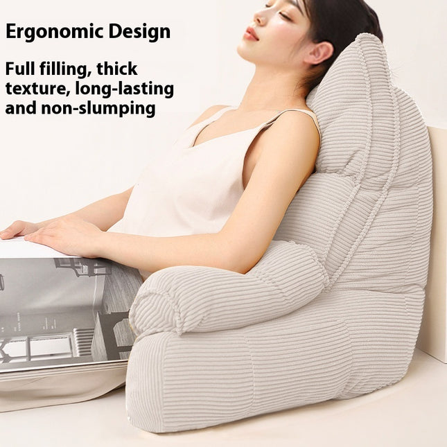 Bedside Soft Upholstery Pillow Neck And Waist Support Lazy Sofa