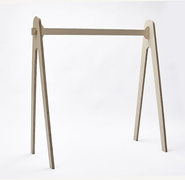 Simple Floor Clothes Hanger Clothing Display