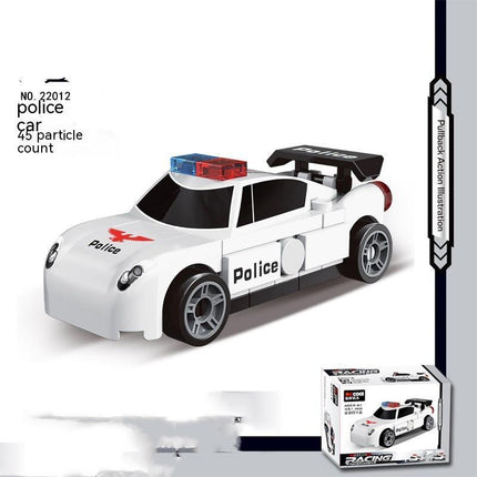 Building Block City Recycling Car Assembly Toy