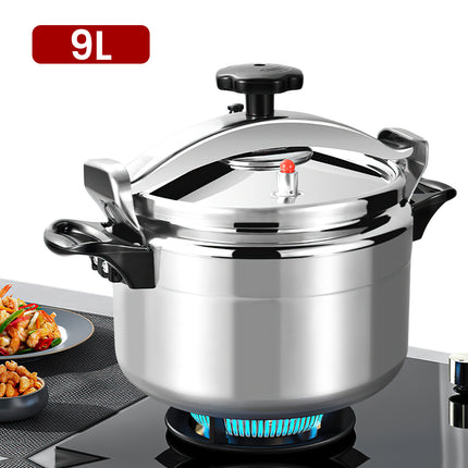 9L Large Capacity Aluminum Pressure Cooker Multi-Functional High Pressure Pot