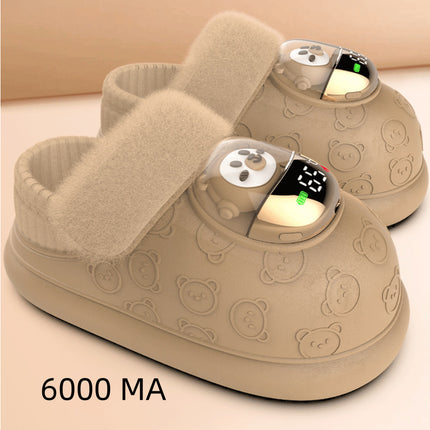 Electrothermal Couple Household Rechargeable Heating Shoes