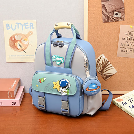 Back-to-School Season New Cartoon Rabbit Astronaut Kindergarten Children's Backpack